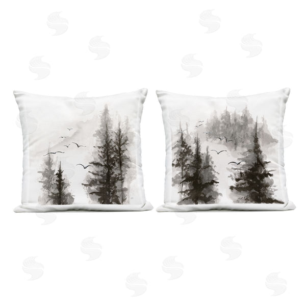 Stupell Industries Chris Paschke | Free Flight Forest Printed Throw Pillow Set
