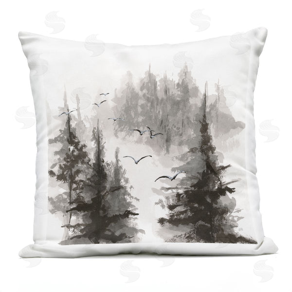 Stupell Industries Chris Paschke | Free Flying Through Forest Printed Throw Pillow