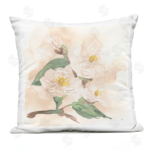 Stupell Industries Chris Paschke | Soft Dimensional Magnolia Printed Throw Pillow