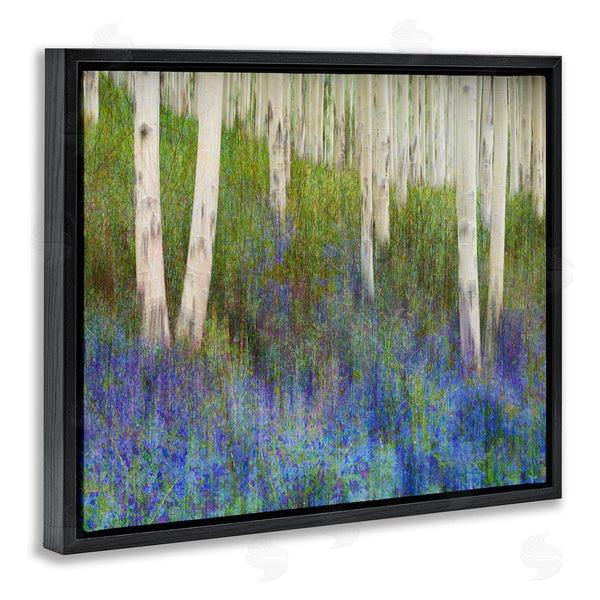 Stupell Industries Chris Vest | Lavender Field With Birch Trees