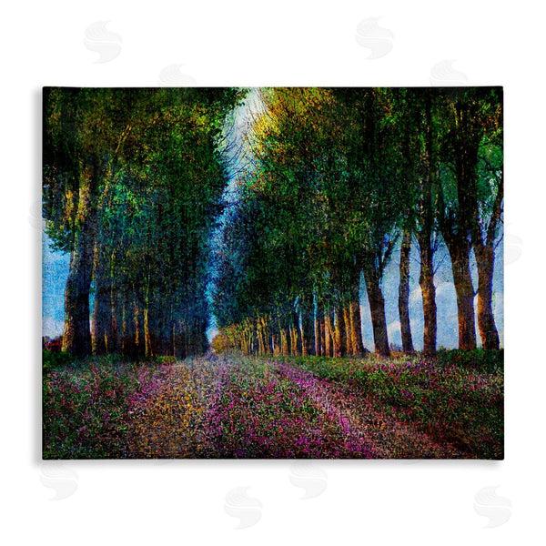 stupell industries Chris Vest | Row of Trees Provence