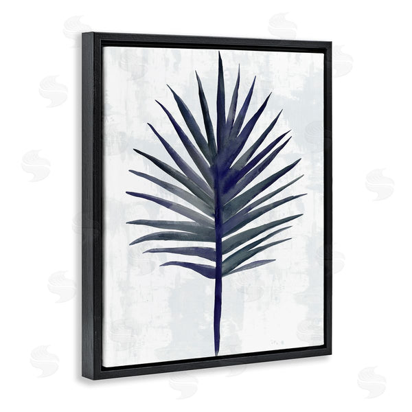 Stupell Industries Christie Adams | Navy Blue Fan Palm