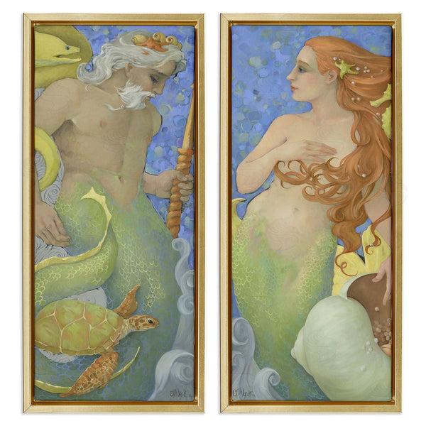 Stupell Industries Christina P. Wyatt | The Gate Keepers Pair