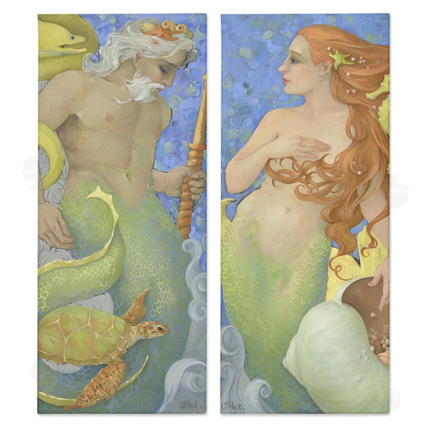 stupell industries Christina P. Wyatt | The Gate Keepers Pair