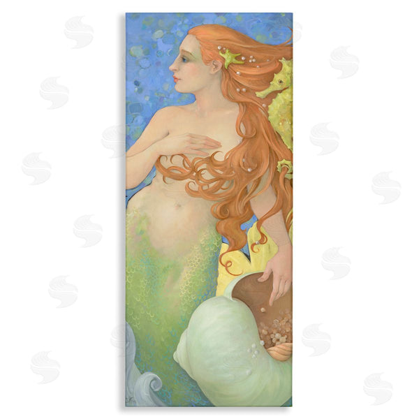 stupell industries Christina P. Wyatt | The Gatekeepers Mermaid Portrait