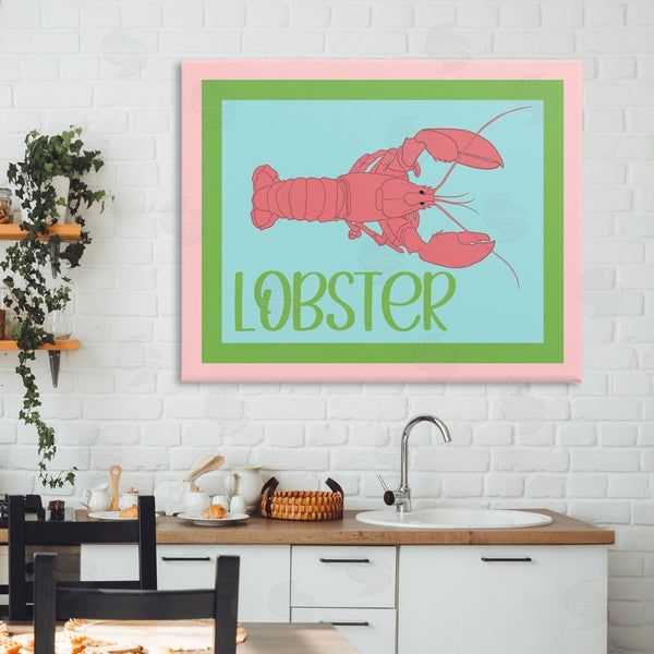 Stupell Industries Christine Becker | Coastal Cuisine Lobster Wall Art