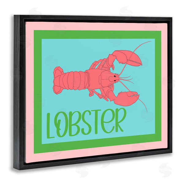 Stupell Industries Christine Becker | Coastal Cuisine Lobster Wall Art