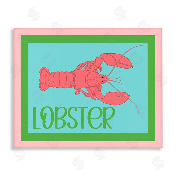 stupell industries Christine Becker | Coastal Cuisine Lobster Wall Art