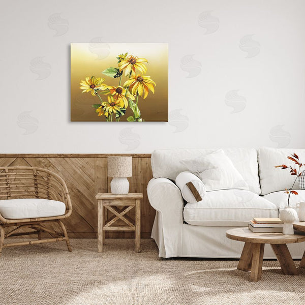 Stupell Industries Christine Reichow | Drooping Daisy Petals Wall Art