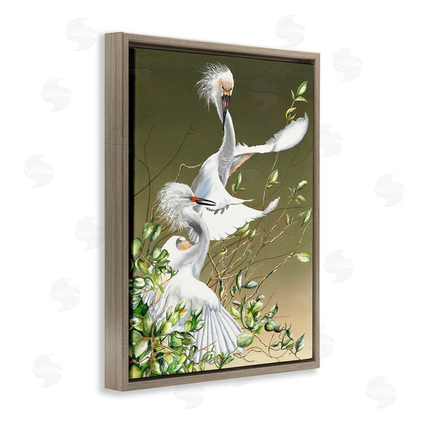 Stupell Industries Christine Reichow | Egrets Flapping Wings Wall Art