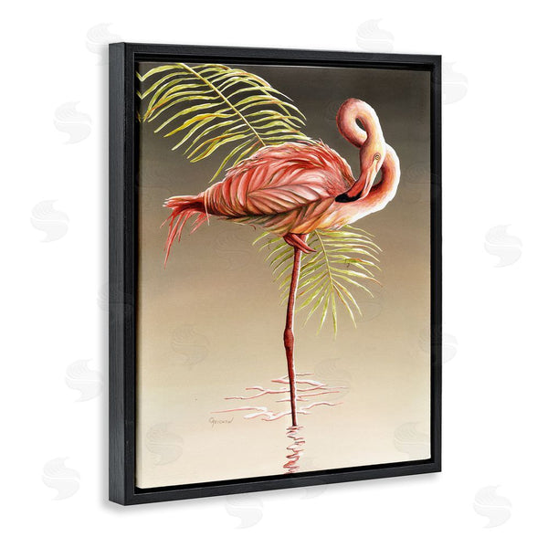 Stupell Industries Christine Reichow | Flamingo Twisting Gaze Wall Art