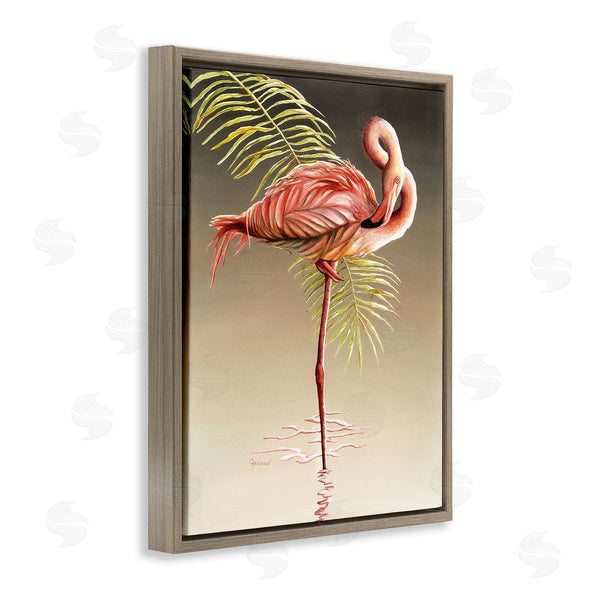 Stupell Industries Christine Reichow | Flamingo Twisting Gaze Wall Art