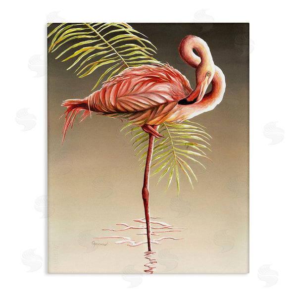 stupell industries Christine Reichow | Flamingo Twisting Gaze Wall Art