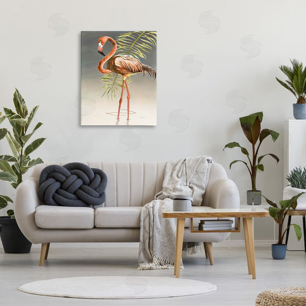 Stupell Industries Christine Reichow | Flamingo With Water Ripple Wall Art