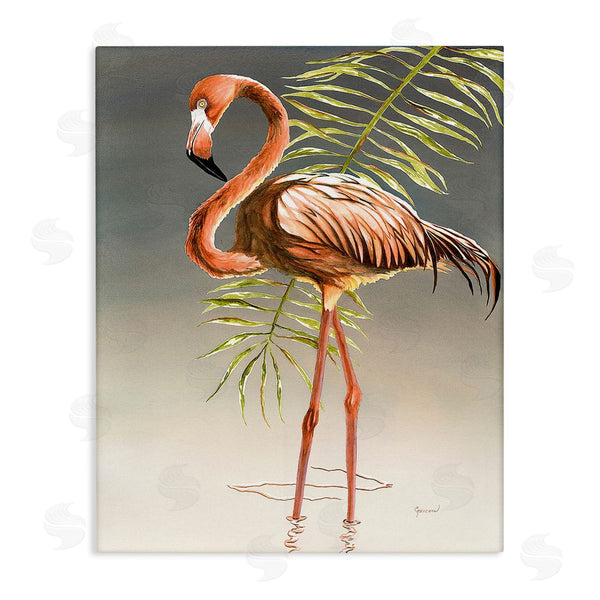stupell industries Christine Reichow | Flamingo with Water Ripple Wall Art