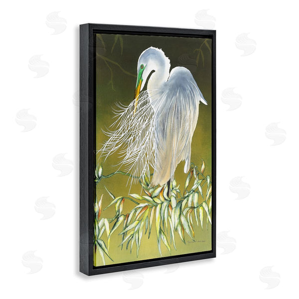 Stupell Industries Christine Reichow | Heron With Detailed Feathers
