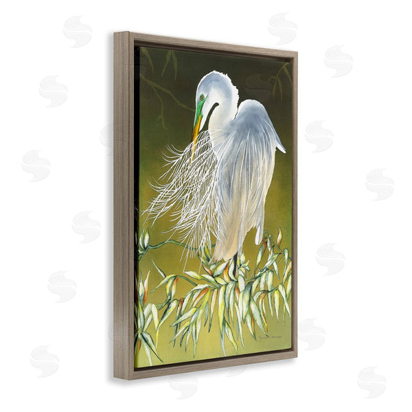 Stupell Industries Christine Reichow | Heron With Detailed Feathers