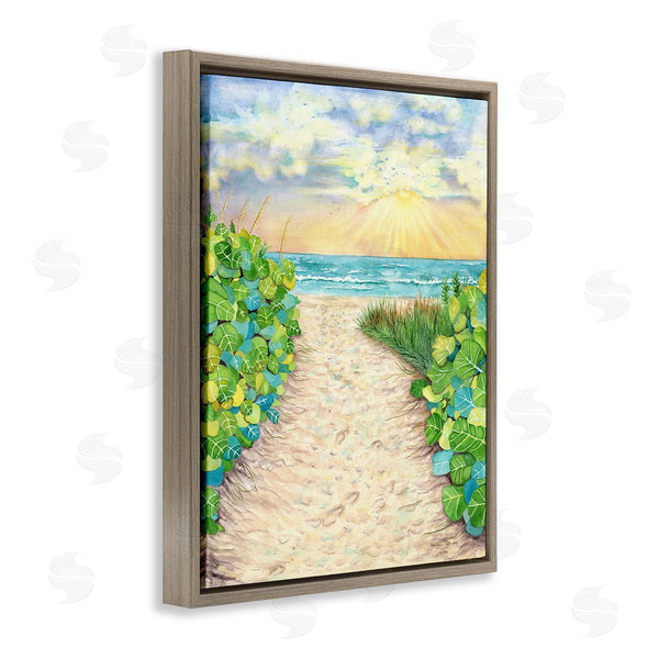 Stupell Industries Christine Reichow | Lush Beach Botanicals Wall Art