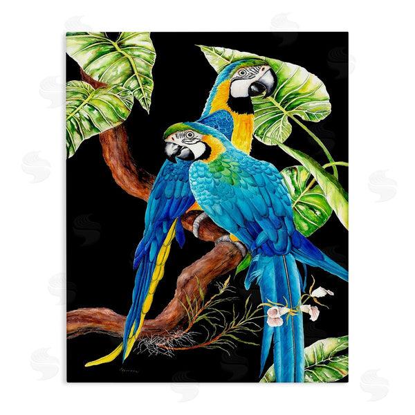 stupell industries Christine Reichow | Parrots Perched on Branch Wall Art
