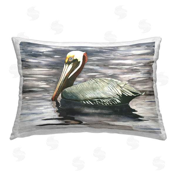 stupell industries Christine Reichow | Pelican Drifting on Lake