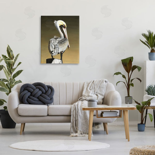 Stupell Industries Christine Reichow | Pelican With Intense Gaze Wall Art