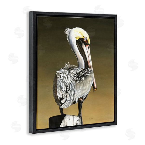 Stupell Industries Christine Reichow | Pelican With Intense Gaze Wall Art