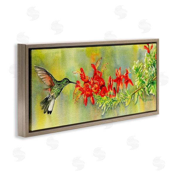 Stupell Industries Christine Reichow | Quick Sip Hummingbird Wall Art
