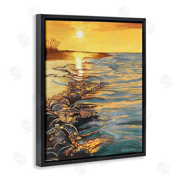 Stupell Industries Christine Reichow | Saltwater Beach Sunset