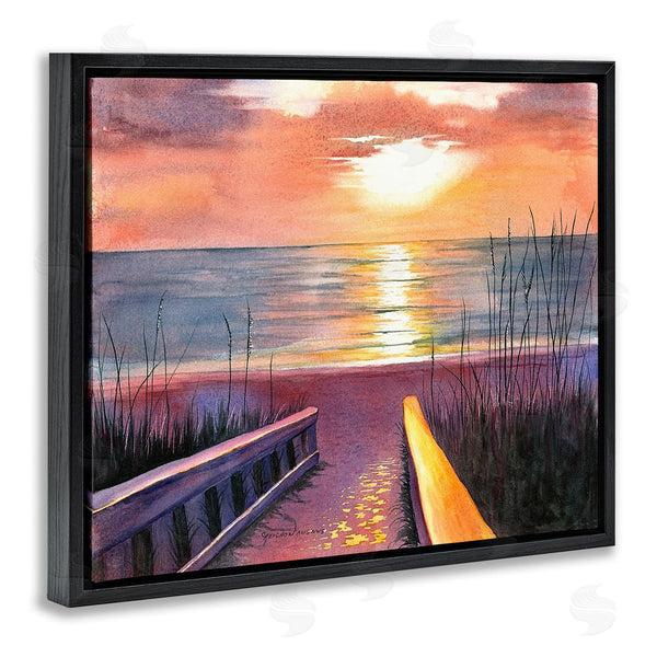 Stupell Industries Christine Reichow | Sea Sunset Reflection