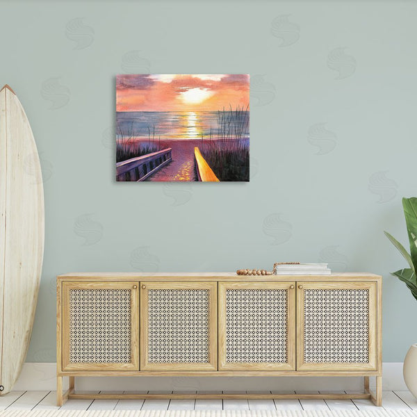 Stupell Industries Christine Reichow | Sunlit Beach Pathway Wall Art