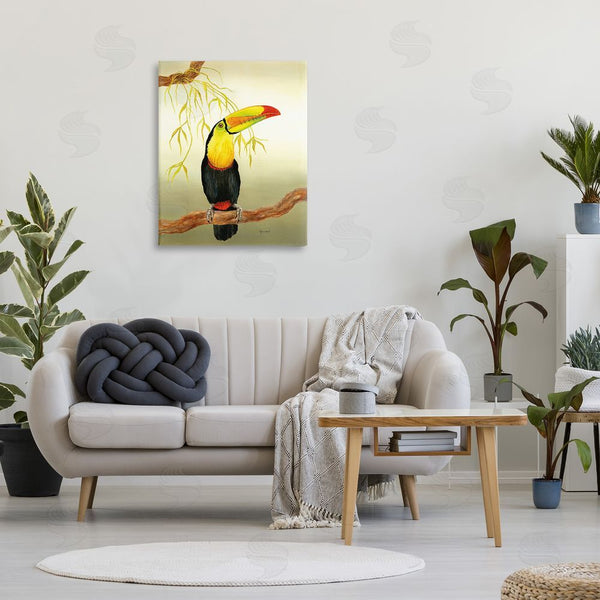Stupell Industries Christine Reichow | Toucan On Forest Branch Wall Art