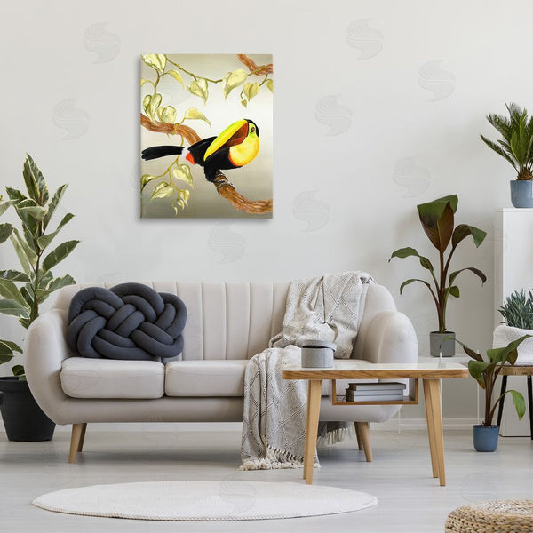 Stupell Industries Christine Reichow | Toucan Perched On Branch Wall Art