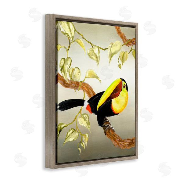 Stupell Industries Christine Reichow | Toucan Perched On Branch Wall Art