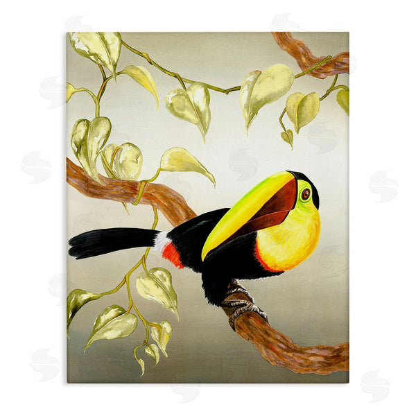 stupell industries Christine Reichow | Toucan Perched on Branch Wall Art