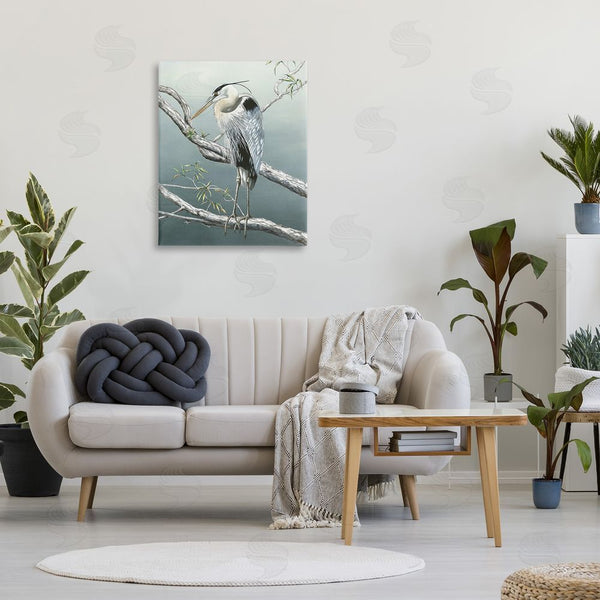 Stupell Industries Christine Reichow | Traditional Heron On Branch Wall Art