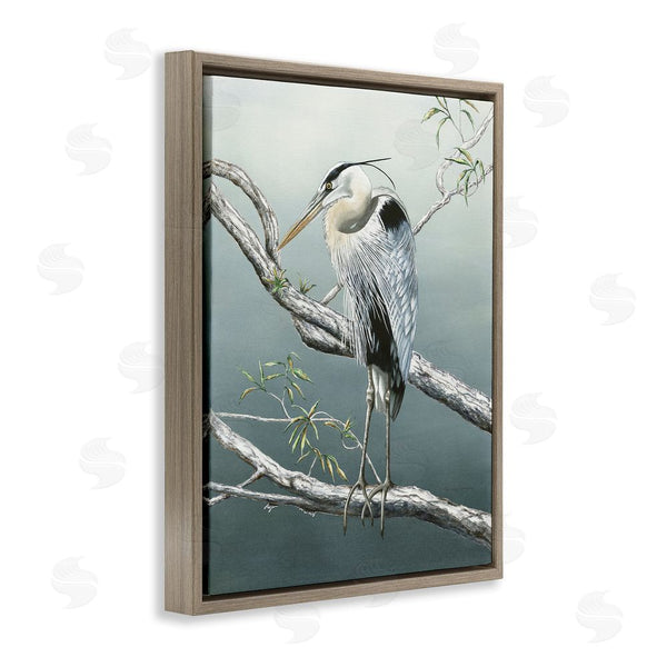 Stupell Industries Christine Reichow | Traditional Heron On Branch Wall Art