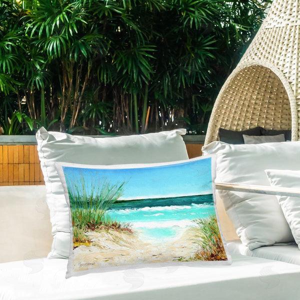Stupell Industries Christine Reichow | Tropical Beach View
