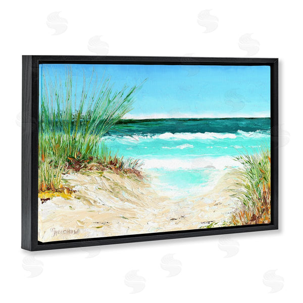 Stupell Industries Christine Reichow | Tropical Beach View Wall Art