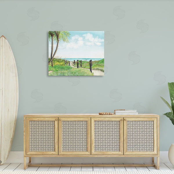 Stupell Industries Christine Reichow | Tropical Summer Path Wall Art