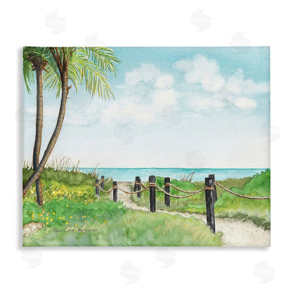 stupell industries Christine Reichow | Tropical Summer Path Wall Art