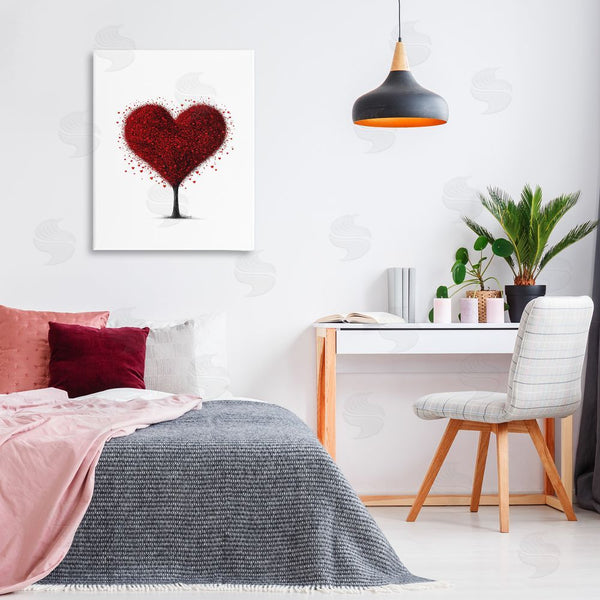 Stupell Industries Christine Simpson Art | Blooming Heart Tree Wall Art