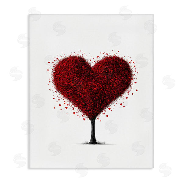stupell industries Christine Simpson Art | Blooming Heart Tree Wall Art