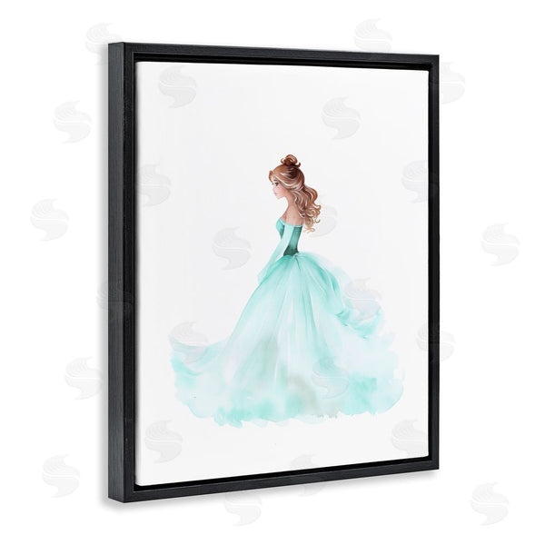 Stupell Industries Christine Simpson Art | Blue Princess Ballgown Wall Art