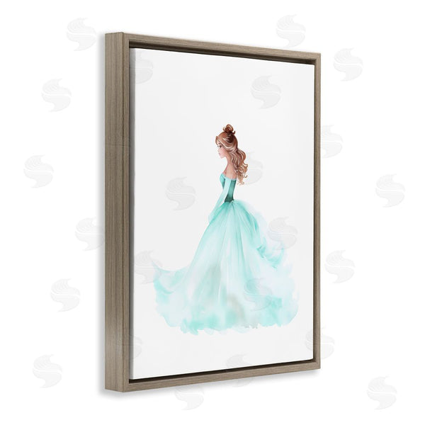 Stupell Industries Christine Simpson Art | Blue Princess Ballgown Wall Art