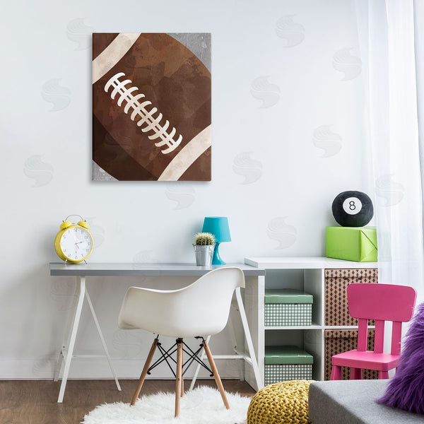 Stupell Industries Christine Simpson Art | Bouncing Fun Football Wall Art