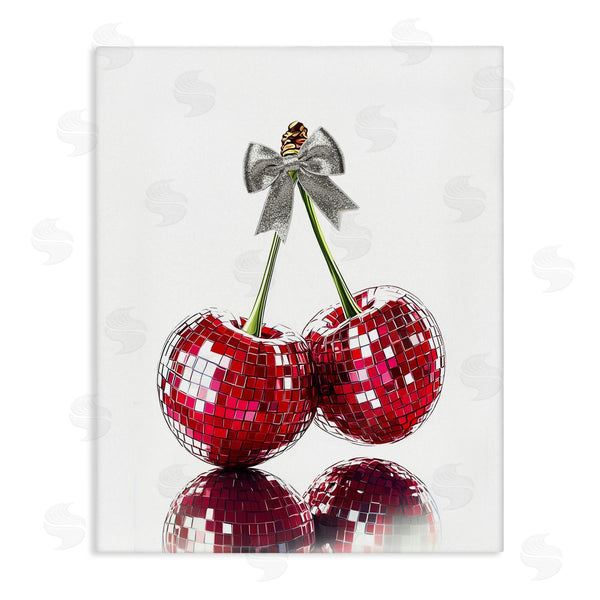stupell industries Christine Simpson Art | Cherry Disco Balls Wall Art