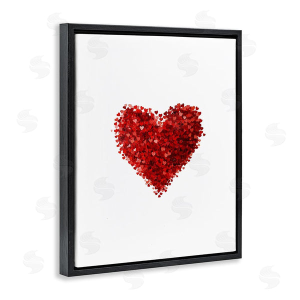 Stupell Industries Christine Simpson Art | Cluster Of Hearts Shape Wall Art