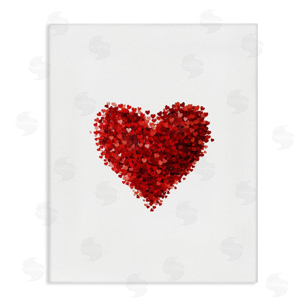 stupell industries Christine Simpson Art | Cluster of Hearts Shape Wall Art