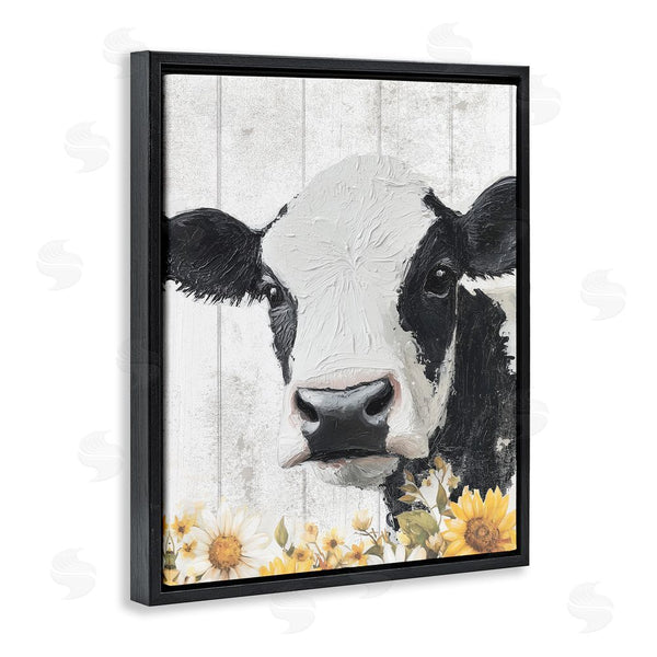 Stupell Industries Christine Simpson Art | Cow And Sunflowers Wall Art