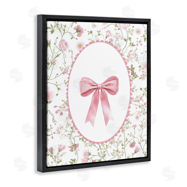 Stupell Industries Christine Simpson Art | Delicate Florals & Bow Wall Art
